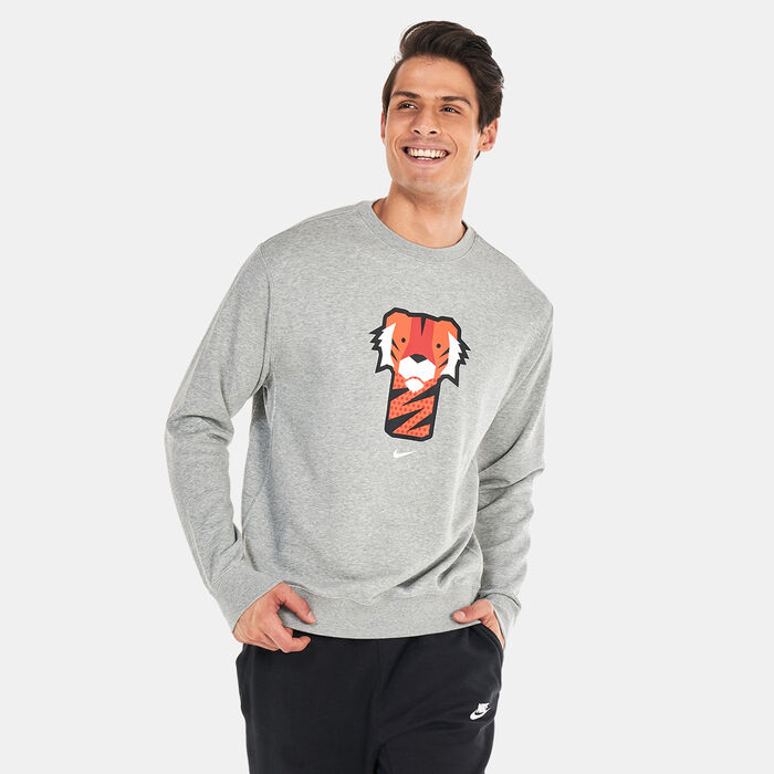 Nike Golf Men's Golf TW Frank Crew Sweatshirt Grey image number 0