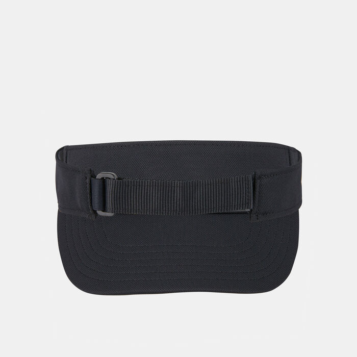 Under Armour Womens UA Blitzing Visor Cap Black Under Armour Womens UA Blitzing Visor Cap Black image number 1