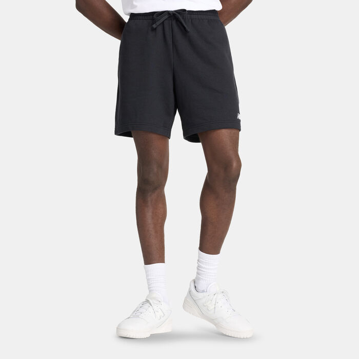 New Balance Men's French Terry Shorts Black image number 0