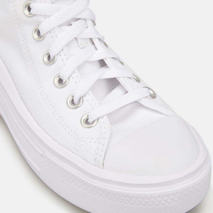 Converse Kids' Chuck Taylor All Star Move Platform Unisex Shoe White Converse Kids' Chuck Taylor All Star Move Platform Unisex Shoe White image number 4