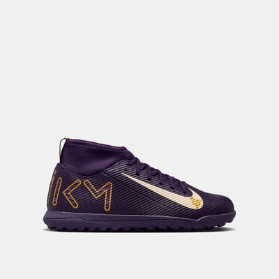 Nike Kids' Mercurial Superfly 10 Club Turf Ground Football Shoes Purple Nike Kids' Mercurial Superfly 10 Club Turf Ground Football Shoes Purple
