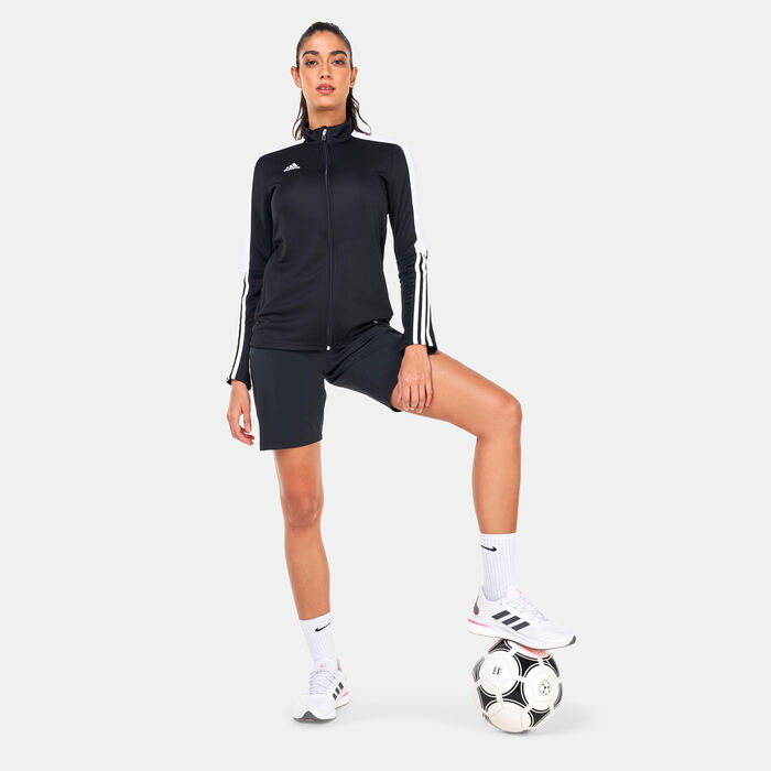 adidas Women's Tiro Essentials Jacket Black adidas Women's Tiro Essentials Jacket Black image number 2
