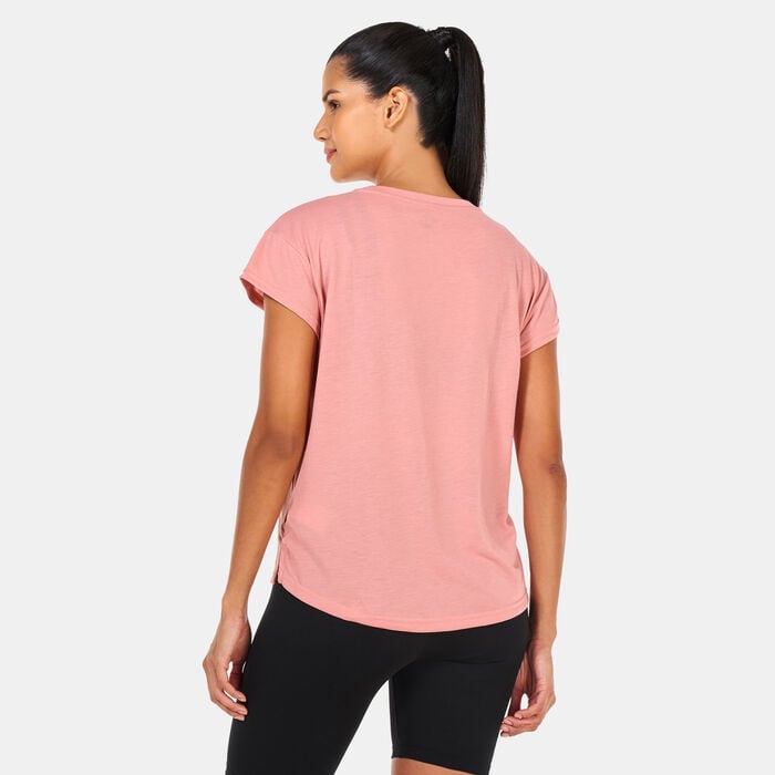 PUMA Women's Modern Sports T-Shirt Pink PUMA Women's Modern Sports T-Shirt Pink image number 1