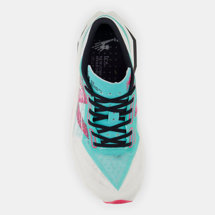 New Balance Women's NYC Marathon FuelCell SuperComp Elite v4 Running Shoes Multi-Color New Balance Women's NYC Marathon FuelCell SuperComp Elite v4 Running Shoes Multi-Color image number 4