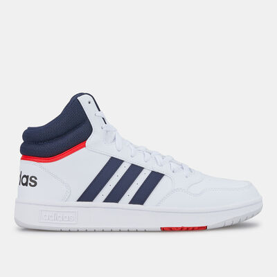 adidas Men's Hoops 3.0 Mid Classic Vintage Shoe White adidas Men's Hoops 3.0 Mid Classic Vintage Shoe White