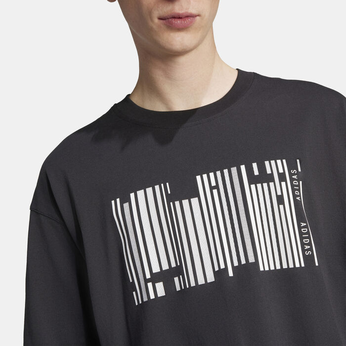 adidas Emerging Harmony Graphic T-Shirt Black adidas Emerging Harmony Graphic T-Shirt Black image number 3
