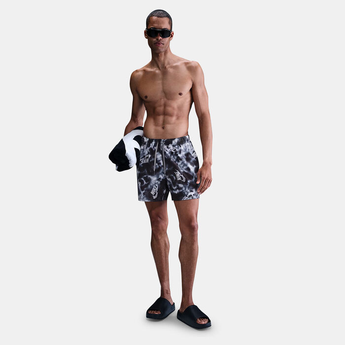 Nike Swim Men's Swim Breaker Volley Swimming Shorts Black Nike Swim Men's Swim Breaker Volley Swimming Shorts Black image number 2