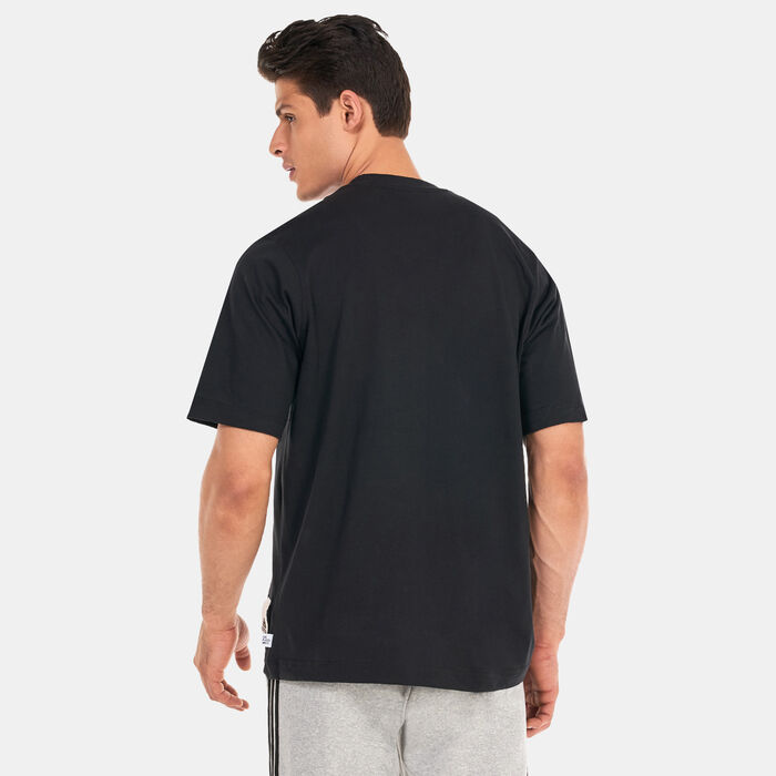 adidas Men's Lounge T-Shirt Black adidas Men's Lounge T-Shirt Black image number 1