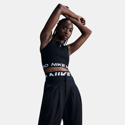 Nike Women's Pro Dri-FIT Crop Top Black