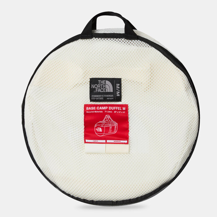 The North Face Base Camp Duffel Bag White The North Face Base Camp Duffel Bag White image number 3