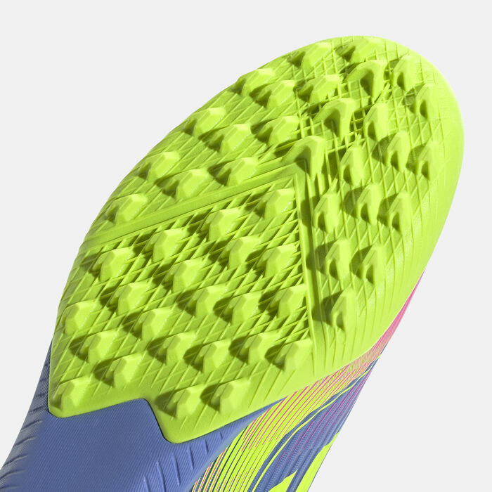 adidas Men's F50 League Turf Ground Football Shoes Pink image number 5