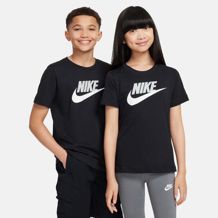 Nike Kids' Sportswear T-Shirt (Older Kids) Black Nike Kids' Sportswear T-Shirt (Older Kids) Black image number 0