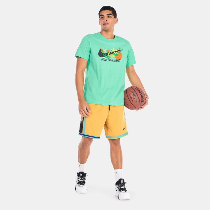 Nike Men's Dri-FIT Basketball T-Shirt Green image number 2