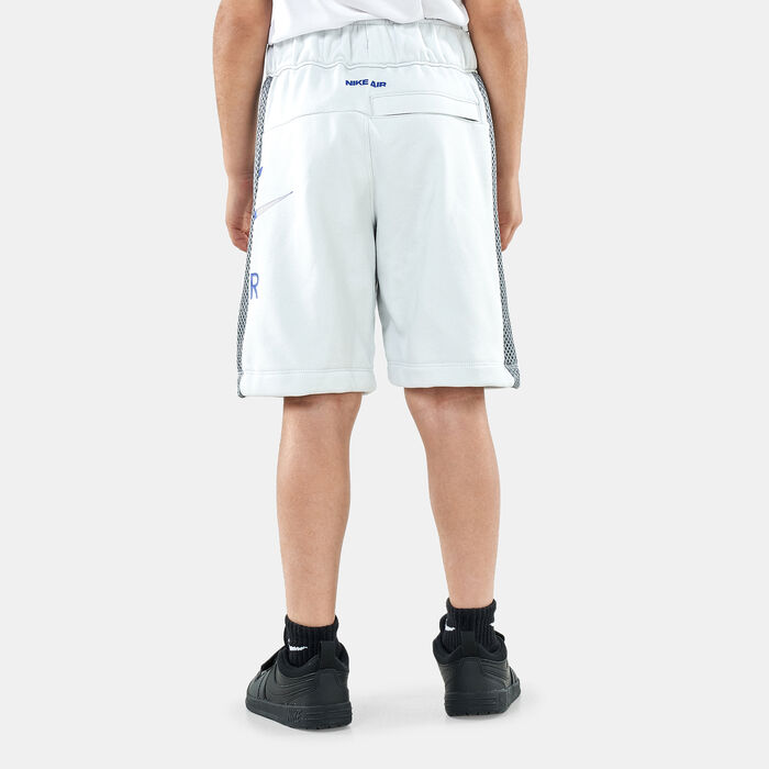 Nike Kids' Air French Terry Shorts (Older Kids) Ivory Nike Kids' Air French Terry Shorts (Older Kids) Ivory image number 1
