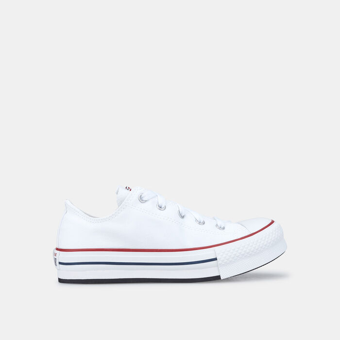 Converse Kids' Chuck Taylor All Star Lift Platform Unisex Shoe White image number 0