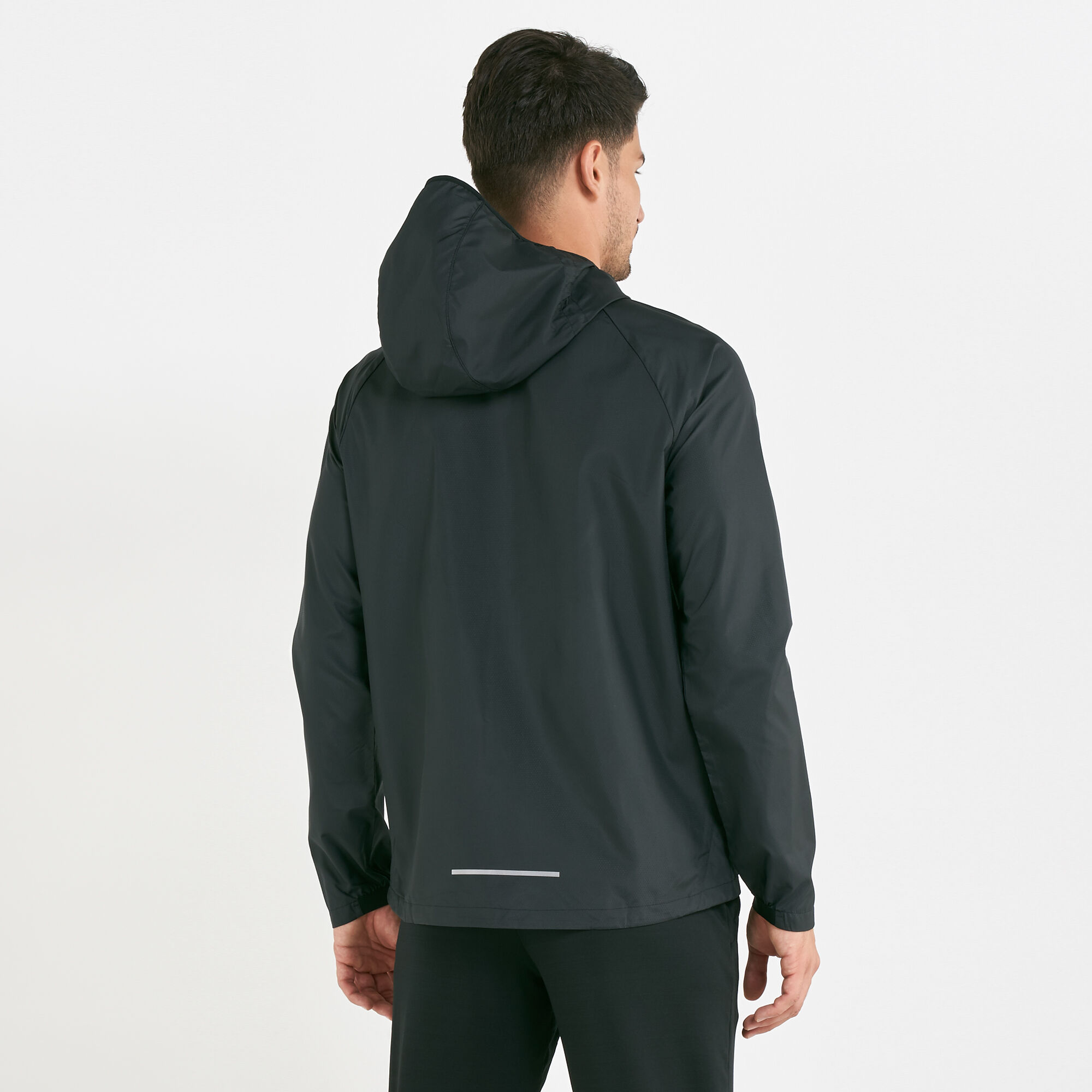 Buy Nike Men s Essential Flash PO Air Jacket Black in KSA SSS