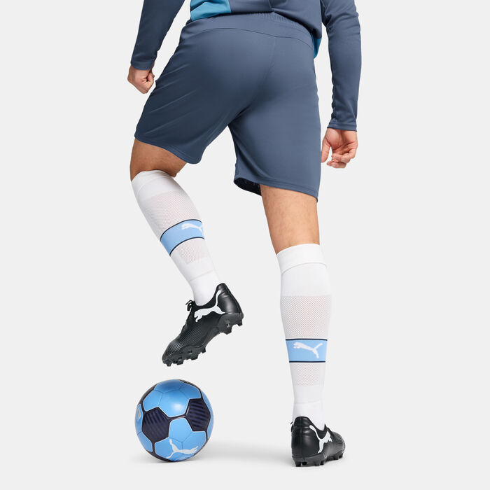 PUMA Men's Manchester City Training Football Shorts Blue image number 1