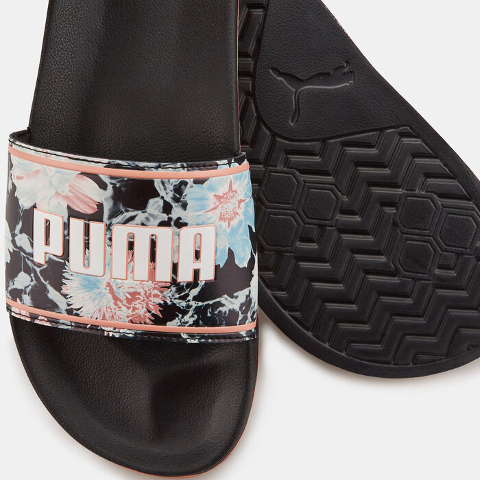 PUMA Women's Leadcat 2.0 Hidden Flower Sandals Black PUMA Women's Leadcat 2.0 Hidden Flower Sandals Black image number 2