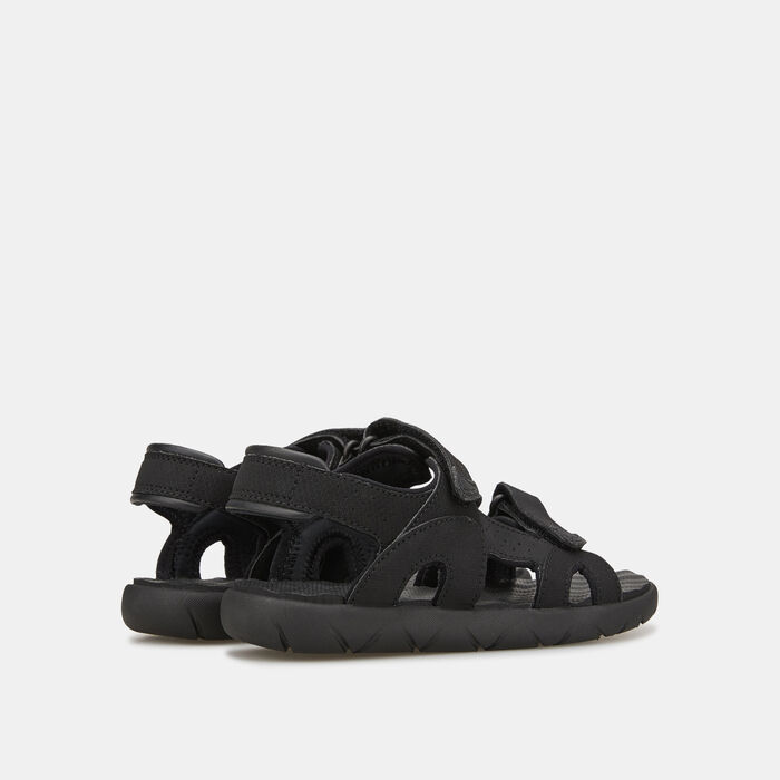 Timberland Kids' Perkins Row 2-Strap Sandals Black image number 2