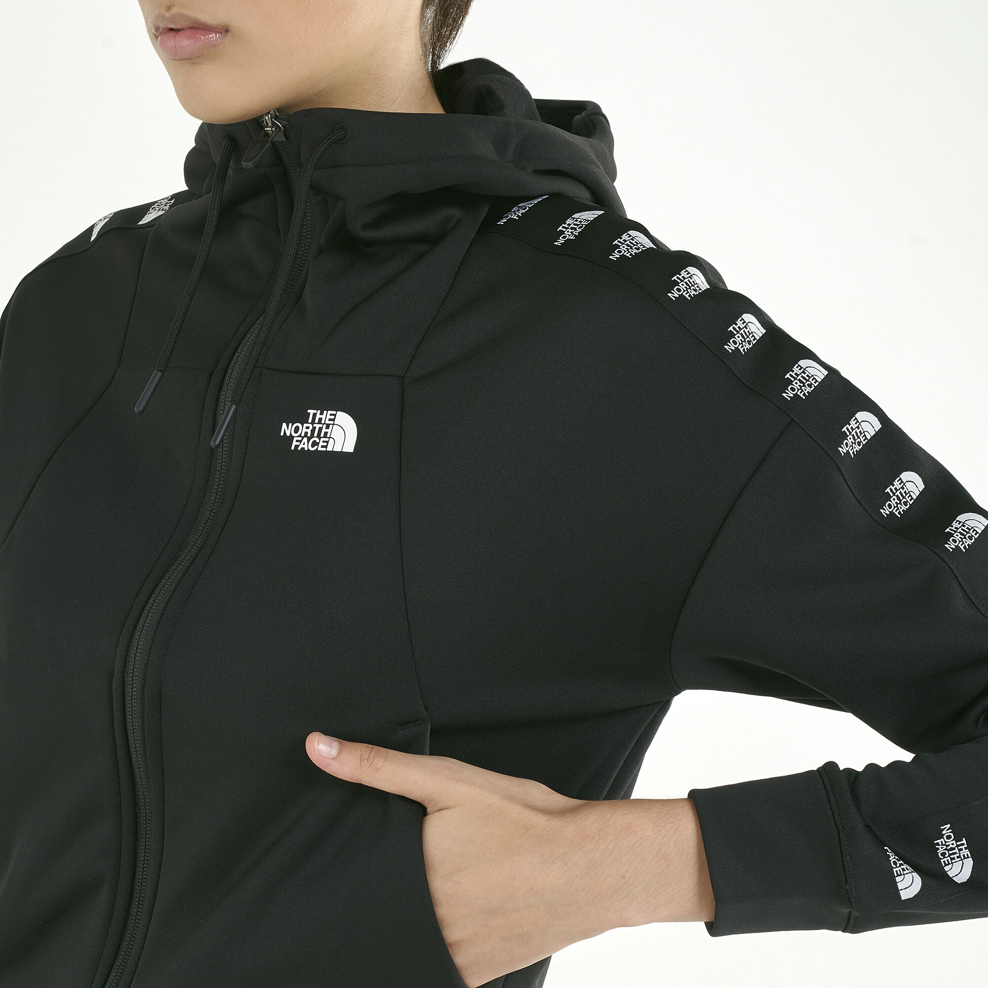 zip up north face fleece