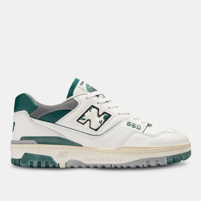 New Balance Men's BB550 Shoes White New Balance Men's BB550 Shoes White image number 0