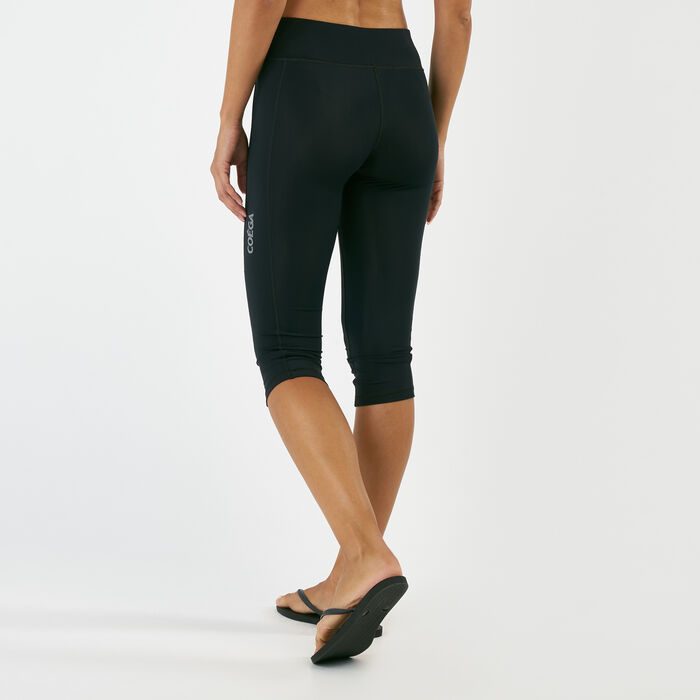 COEGA 3/4 Swim Leggings Black COEGA 3/4 Swim Leggings Black image number 1