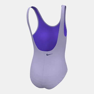 Nike Swim Kids' U-Back One-Piece Swimsuit Pink