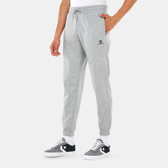 Converse Go-To Embroidered Star Chevron Sweatpants Grey Converse Go-To Embroidered Star Chevron Sweatpants Grey image number 0