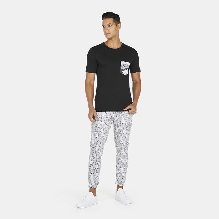 Sun and Sand Sports Men's Camo Pocket T-Shirt Black Sun and Sand Sports Men's Camo Pocket T-Shirt Black image number 2