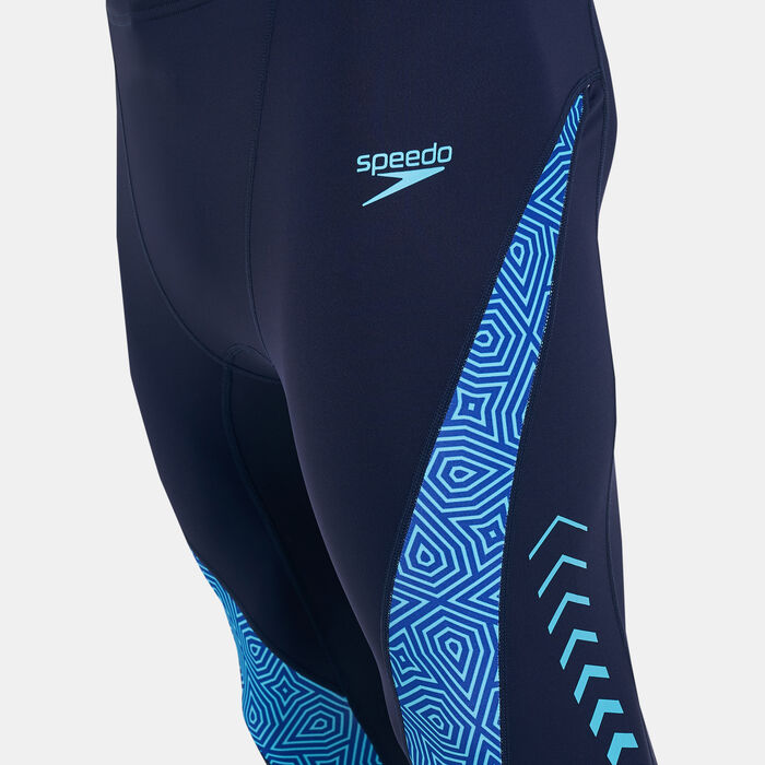 Speedo Men's Pulse Swimming Pants Blue Speedo Men's Pulse Swimming Pants Blue image number 2