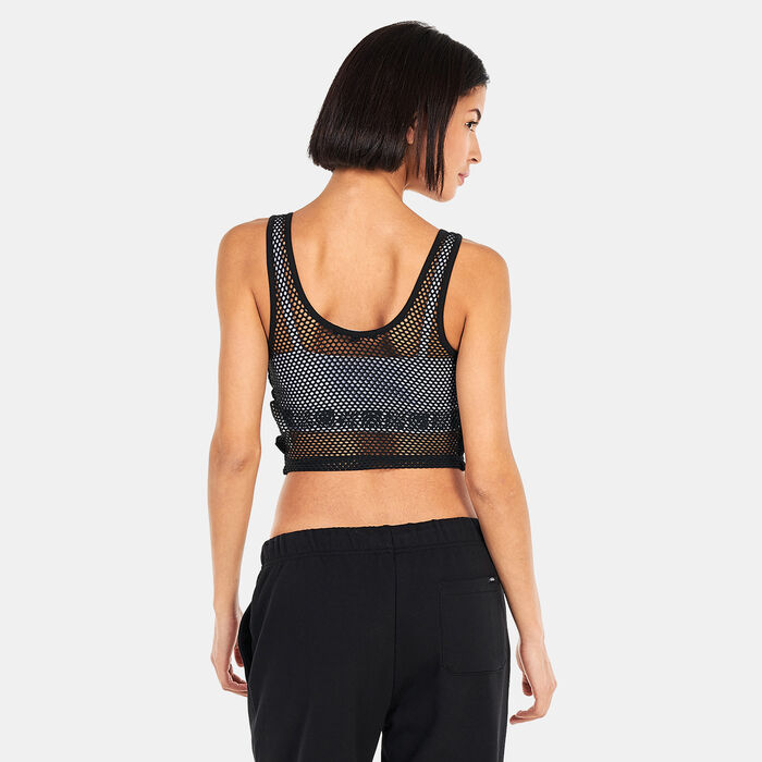 Vans Women's Lizzie Armanto Knit Tank Top Black Vans Women's Lizzie Armanto Knit Tank Top Black image number 1