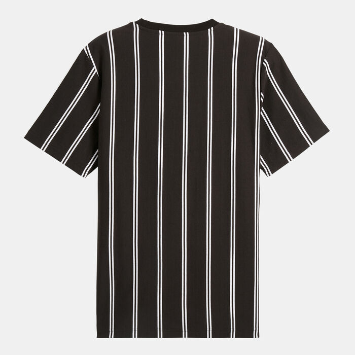 PUMA Men's Sports Club Printed T-Shirt Black PUMA Men's Sports Club Printed T-Shirt Black image number 1
