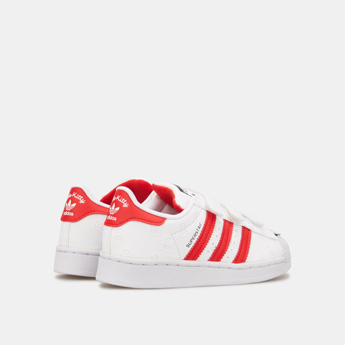adidas Originals Kids' Hello Kitty Superstar Shoe White adidas Originals Kids' Hello Kitty Superstar Shoe White image number 2