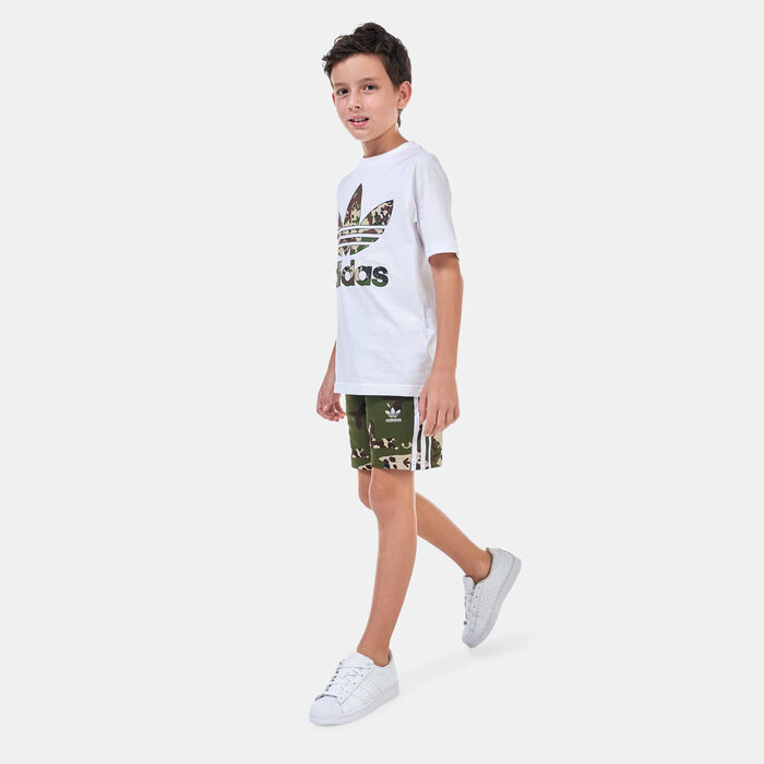 adidas Originals Kids' Camo Shorts (Older Kids) Multi-Color adidas Originals Kids' Camo Shorts (Older Kids) Multi-Color image number 2