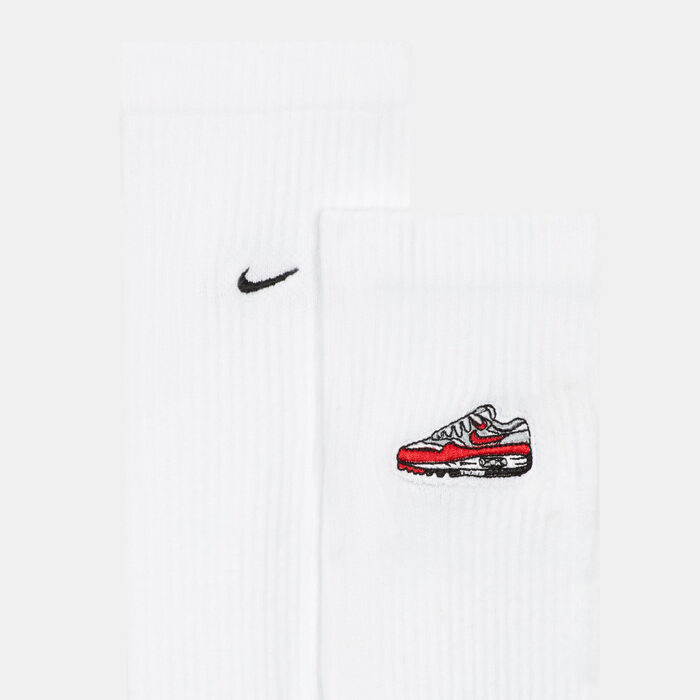 Nike Everyday Plus Cushioned Crew Socks White image number 3