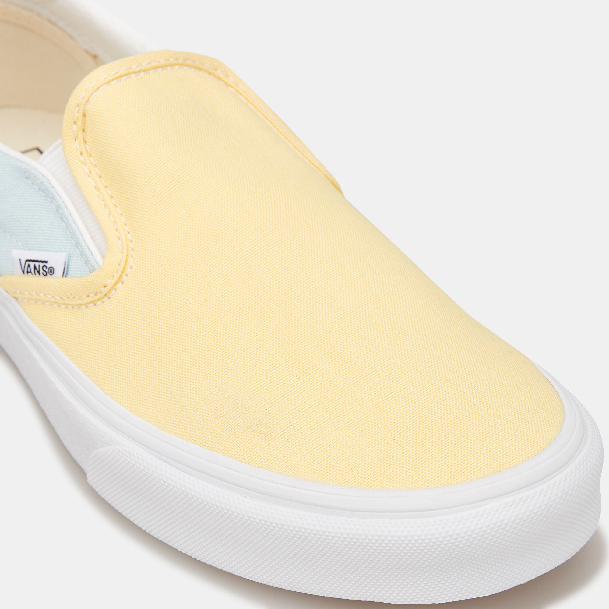 Buy Vans Pastel Block Classic Slip On Unisex Shoe Beige in KSA SSS