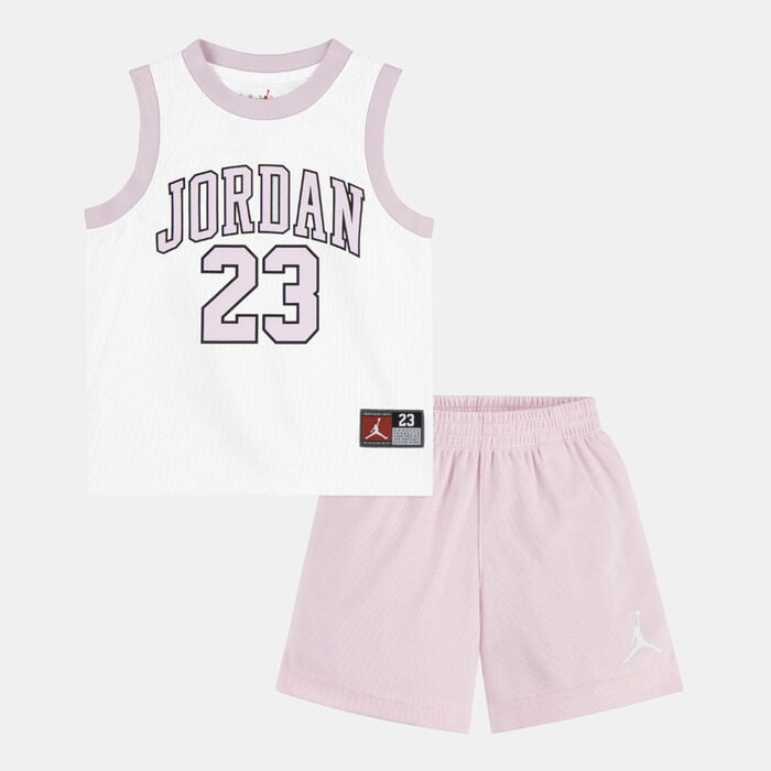 Nike Kids' 23 Jersey Set Pink Nike Kids' 23 Jersey Set Pink image number 0