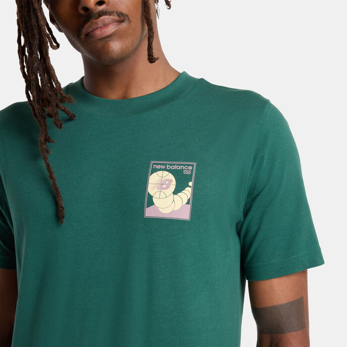 New Balance Men's New Balance 550 T-Shirt Green New Balance Men's New Balance 550 T-Shirt Green image number 3