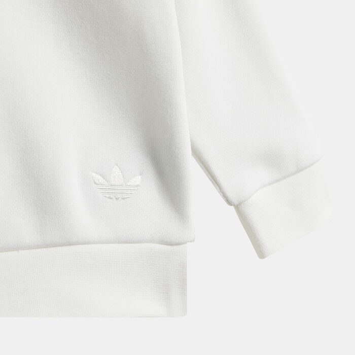 adidas Originals Kids' x Smiley World Sweatshirt and Pants Set White image number 2