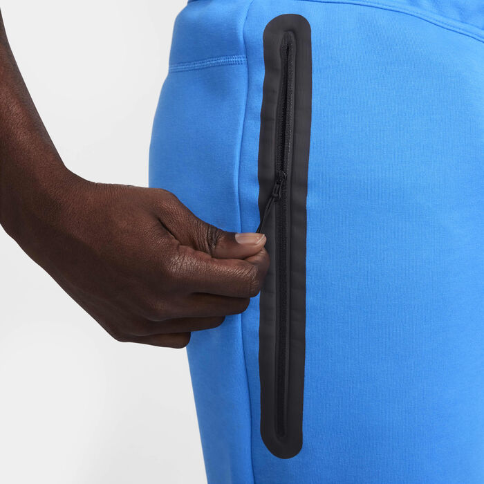 Nike Men's Sportswear Tech Fleece Shorts Blue Nike Men's Sportswear Tech Fleece Shorts Blue image number 4