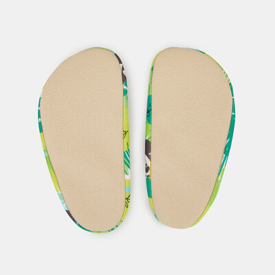 COEGA Kids' Allover Print Pool Beach Shoe Green