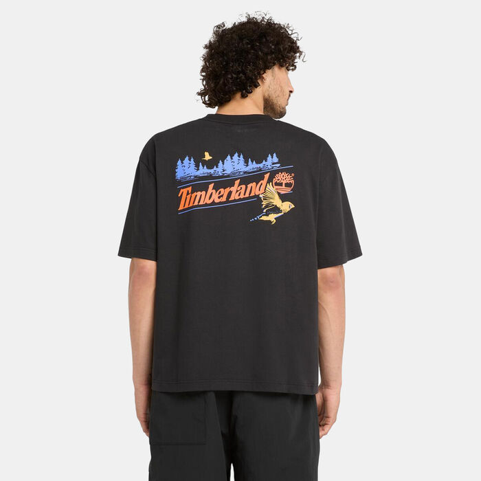Timberland Graphic T-Shirt Red Timberland Graphic T-Shirt Red image number 1