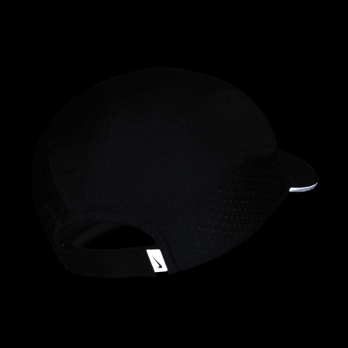 Nike Dri-FIT ADV Fly Unstructured Reflective Design Cap Black Nike Dri-FIT ADV Fly Unstructured Reflective Design Cap Black image number 3