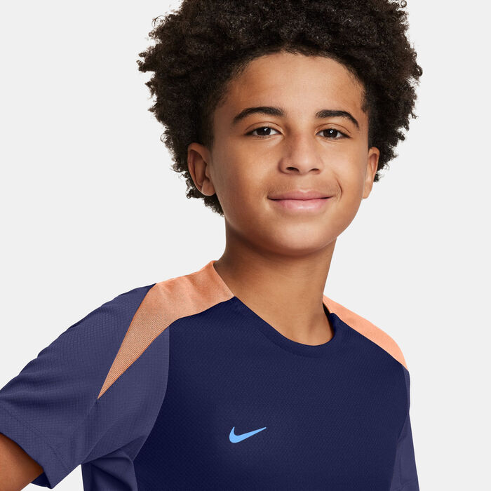 Nike Kids' Dri-FIT Strike Football Top (Older Kids) Blue Nike Kids' Dri-FIT Strike Football Top (Older Kids) Blue image number 2