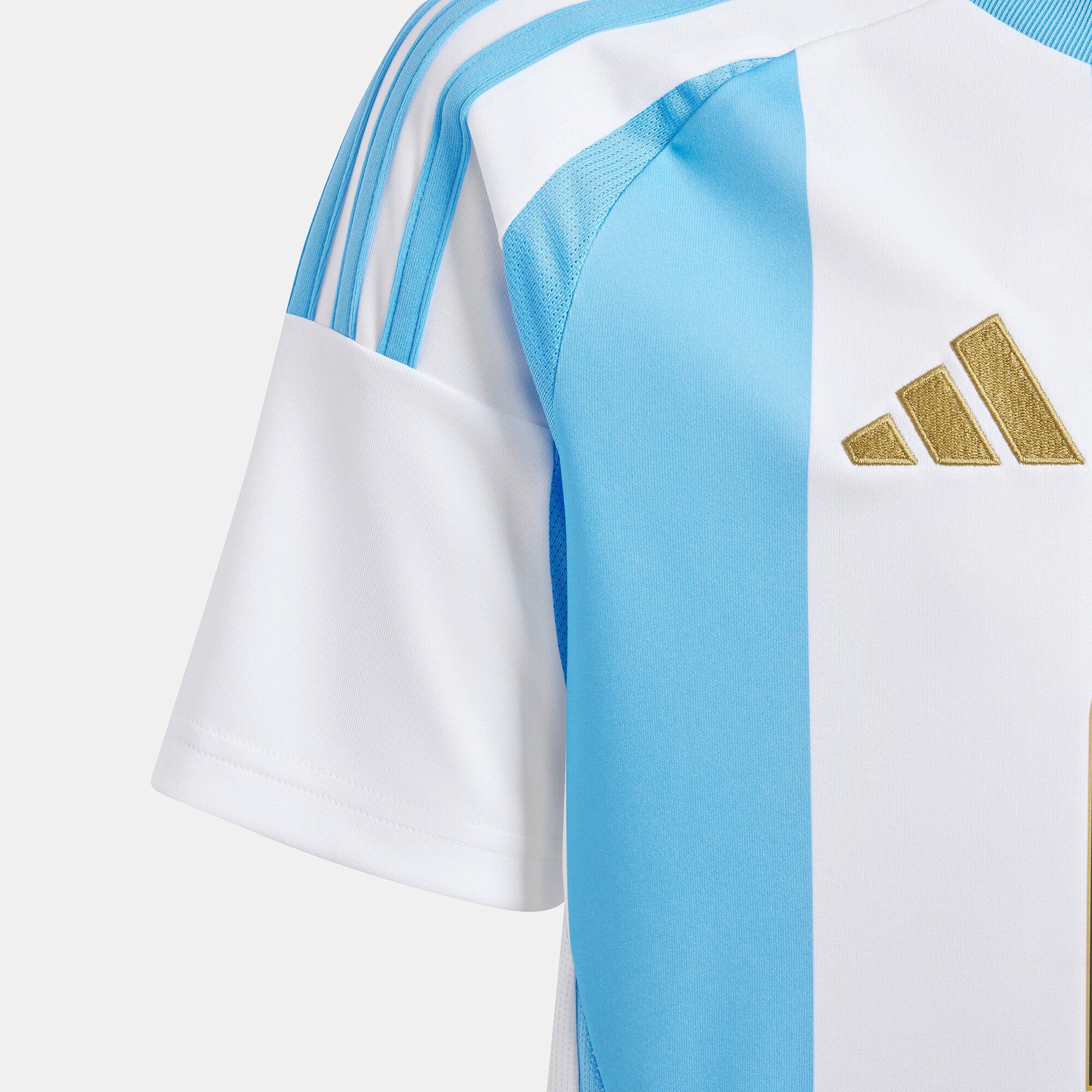 Kids Argentina 2024 Lionel Messi Home Replica Football Jersey White adidas in KSA SSS