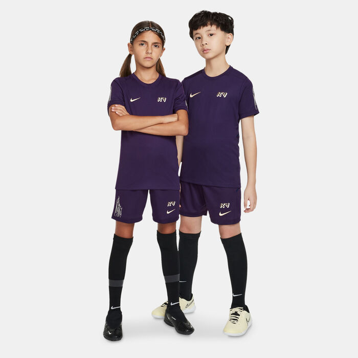 Nike Kids' Kylian Mbappe Dri-FIT Academy25 Football Shorts Purple Nike Kids' Kylian Mbappe Dri-FIT Academy25 Football Shorts Purple image number 2