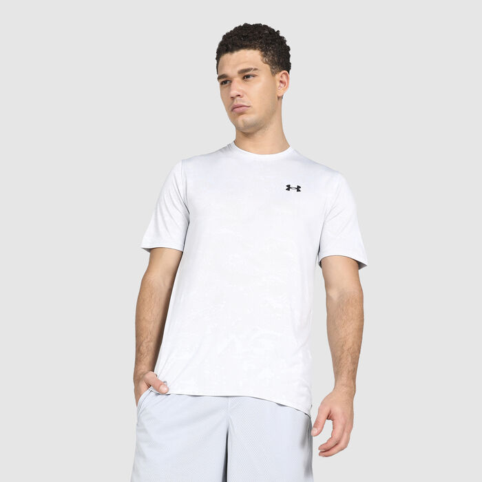Under Armour Training t-shirt in white camo print