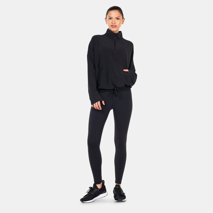 prAna Women's Railay Pullover Top Black prAna Women's Railay Pullover Top Black image number 2