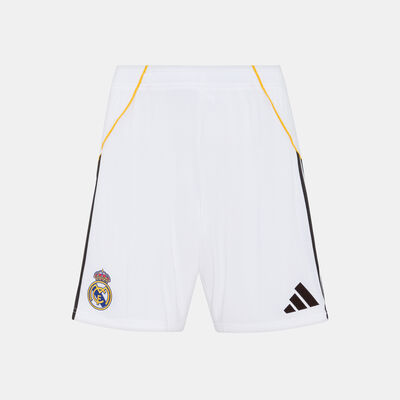 adidas Men's Real Madrid 25/26 Home Replica Football Shorts White