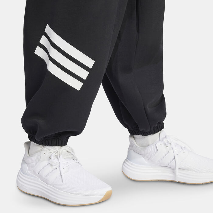 adidas Women's Future Icons 3-Stripes Parachute Pants Black adidas Women's Future Icons 3-Stripes Parachute Pants Black image number 4